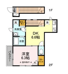 AL SOLE 代田の物件間取画像